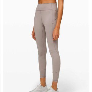 Lululemon In Movement Leggings 25" Everlux, Size 6